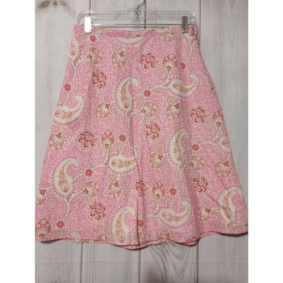 Tommy Hilfiger Dresses & Skirts - Tommy Hilfiger Shirt Ladies 6 Pink Paisley Midi Y2K Legally Blonde